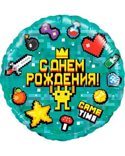 Круг Game Time Пиксели